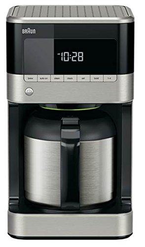 Braun KF7155BK Thermal Carafe Coffeemaker, Black