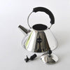 Alessi 9093 B Shpd. Kettle Bird Shaped Whistle M.B, Black