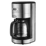 Stainless Steel Drip Coffee Maker, Programmable  10/12 Cup