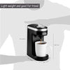 Aicok Single Serve Coffee Maker, Coffee Machine for Most single cup pods including K-Cup pods, Quick Brew Technology Travel One Cup Coffee Brewer