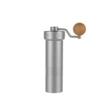 1Zpresso Manual Coffee Grinder E-PRO Series with Adjustable Stainless Steel Burr, Consistency Grinding, Best for Travel&Camping, French Press Coarse to Espresso Fine Grind