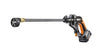 WORX WG625 20V Hydroshot Cordless Portable Power Cleaner, Black and Orange