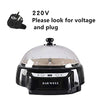 Coffee roaster, small household electric coffee roaster 220V (black)