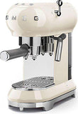 Smeg ECF01CRUS Espresso Coffee Machine One Size Cream