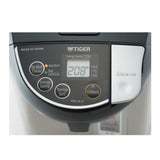 Tiger PDU-A40U-K Electric Water Boiler and Warmer, Stainless Black, 4.0-Liter Includes Travel Mug and 2 Mugs