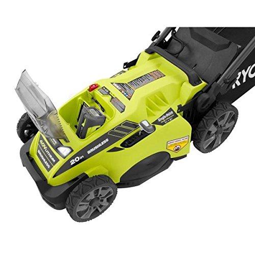 Ryobi RY40180 40V Brushless Lithium-Ion Cordless Electric Mower Kit, with 5.0Ah Battery, 19.88