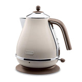 Delonghi Electric kettle (1.0L)「ICONA Vintage Collection」KBOV1200J-BG (Dolce Beige)【Japan Domestic genuine products】