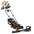 WORX WG958 14-inch 40V (4.0AH) WG779 Cordless Lawn Mower and WG547.9 Power Share Cordless Turbine Blower Battery and Charger Included