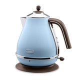 Delonghi Electric kettle (1.0L)「ICONA Vintage Collection」KBOV1200J-AZ (Azzurro Blue)【Japan Domestic genuine products】