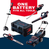 Worth 18-Inch Powerful Cordless 84-Volt Chainsaw 2.5AH Lithium Battery Auto-Oiling Tool-Free Tensioning Brushless Motor - L302A00