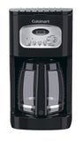 Cuisinart Programmable Coffeemaker Digital, Filter Brew 12 Cup Black Charcoal Water Filter