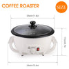 Coffee Roaster Machine Home Coffee Bean Baker Roaster Household Electric Coffee Bean Roasting Machine for Home Use 110V