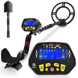 RM RICOMAX Metal Detector for Adults -【High-Accuracy】Metal Detector Waterproof with LCD Display 【P/P Function & Discrimination Mode & Distinctive Audio Prompt】10