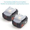 TenMore 18V 6.0ah BL1860 Replacement Battery with LED Indicator Compatible with Makita 18V BL1830B BL1860B BL1840B BL1815 LXT-400,2-Pack