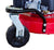 PowerSmart DB8620 20 inch 3-in-1 196cc Gas Self Propelled Mower, Red/Black