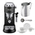 DeLonghi America, Inc EC685BK Dedica Deluxe Espresso, Black Includes Frothing Pitchers, Coffee Measure & 2 Espresso Cups Bundle