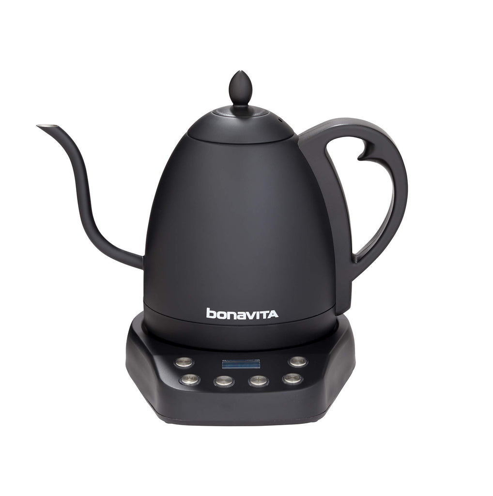 Bonavita BV07003US Interurban 1L Variable Temperature Matte Black Electric Kettle,