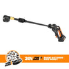 WORX WG629 Cordless Hydroshot Portable Power Cleaner, 20V Power Share Platform with Charger Included