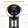 AICOK Sous Vide Cooker Accurate Temperature Immersion Circulator for Juicy Foods, 1000 Watts Sous Vide Immersion Cooker with Adjustable Clamp and Digital Touch Display, Stainless Steel