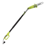 Sun Joe SWJ803E 10 inch 8.0 Amp Electric Multi-Angle Pole Chain Saw, Green