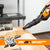 WORX WG545.1 AIR 20V PowerShare Lightweight Cordless Battery-Powered Leaf Blower/Sweeper with Accessory Attachments and Bag