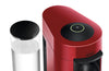 Nespresso by De'Longhi ENV150RAE VertuoPlus Coffee and Espresso Machine Bundle with Aeroccino Milk Frother, Red