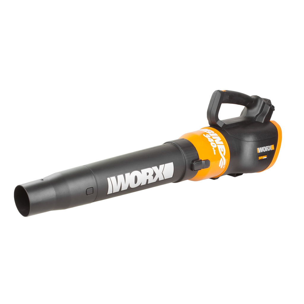 WORX WG546 Turbine 20V PowerShare 2-Speed Cordless Battery-Powered Leaf Blower