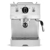 BOWUTTD Espresso Machine Coffee Maker, 1.25L Coffee Machine,Cappuccino, Latte, Moka and Espresso Maker with Milk Frothing Arm for Home and Office, 1050W, 15 Bar Pump, Silver/Stainless Steel