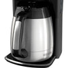 BLACK+DECKER CM2036S 12-Cup Thermal Coffeemaker, Black/Silver