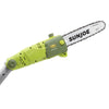 Sun Joe SWJ803E 10 inch 8.0 Amp Electric Multi-Angle Pole Chain Saw, Green