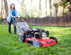 PowerSmart DB2322S Lawn Mower, Black and red