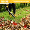 TECCPO 3-in-1 Blower/Vacuum/Mulcher, 12 Amp Professional Leaf Blower, Variable Blow Speed of 170/250mph, Mulching Ration of 16:1, 280/410 CFM, 40L Collection Bag - TABV01G