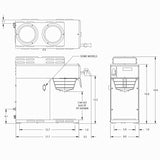 BUNN AXIOM 12-Cup Automatic Coffee Brewer