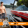 WORX WG629 Cordless Hydroshot Portable Power Cleaner, 20V Power Share Platform with Charger Included