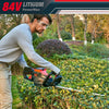 Worth Powerful 84-Volt Max Lithium Battery 24-in Dual Action Blade Cordless Hedge Trimmer 3/4-IN Cutting Capacity - L705A00