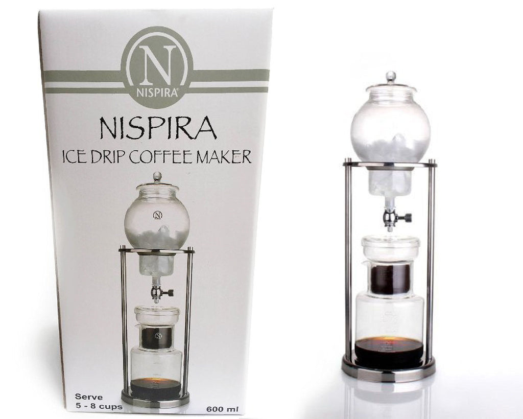 Nispira Luxury Ice Cold Brew Coffee Maker Dripper in Stainless steel, 600 ml