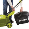 Sun Joe MJ24C-14-XR 24-Volt 5-Amp 14-Inch Cordless Brushless Motor Lawn Mower, Green