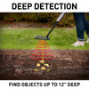 NATIONAL GEOGRAPHIC PRO Series Metal Detector - Ultimate Treasure Hunter with Pinpointer, Large Waterproof 10