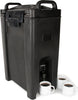 Carlisle XT500003 Cateraide Insulated Beverage Server/Dispenser, 5 Gallon, Black