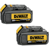 DEWALT 20V MAX Battery, Premium 3.0Ah Double Pack (DCB200-2)