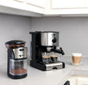 Capresso 116.04 Pump Espresso and Cappuccino Machine EC100, Black and Stainless