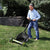 Sun Joe MJ500M Manual Reel Mower w/Grass Catcher | 16 inch